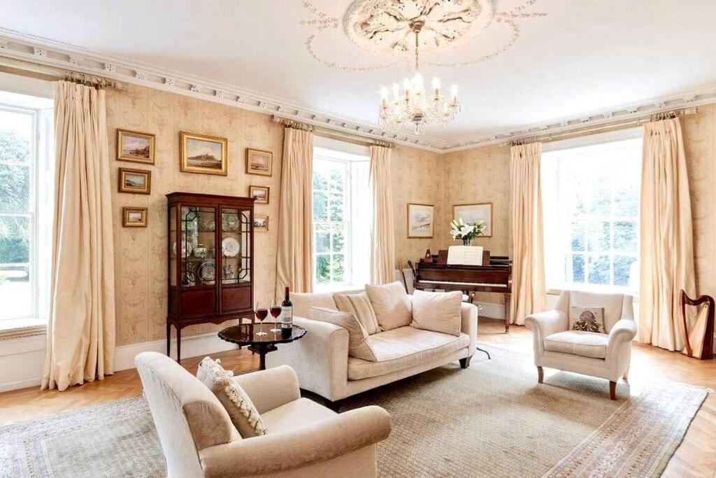 Georgian Villa In Richmond On The River Swale Exterior foto